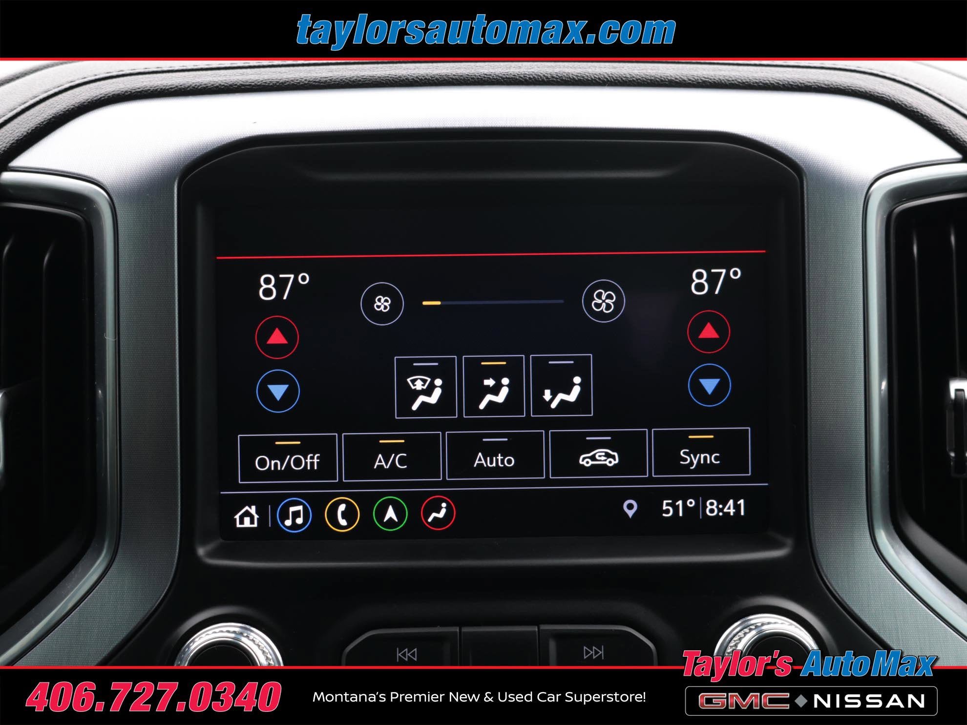 Used 2019 GMC Sierra 1500 SLT w/ SLT Premium Plus Package AWD/4WD image 24