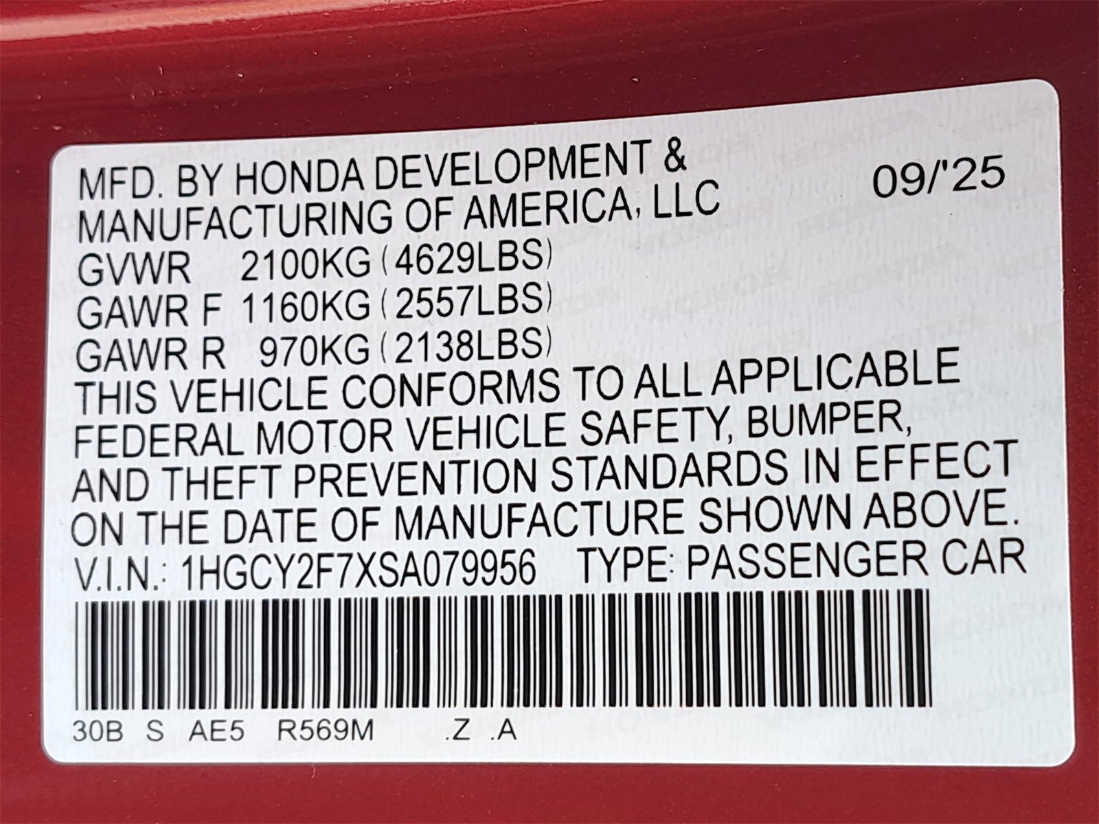 New 2025 Honda Accord Sport image 36