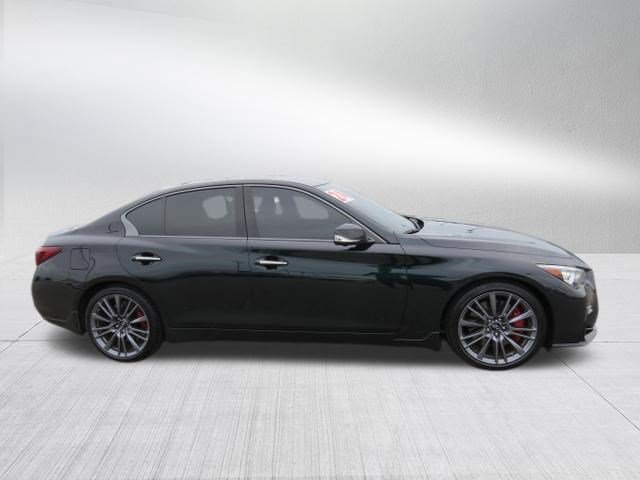Used 2024 INFINITI Q50 Red Sport 400 w/ Black Opal Edition RWD image 2