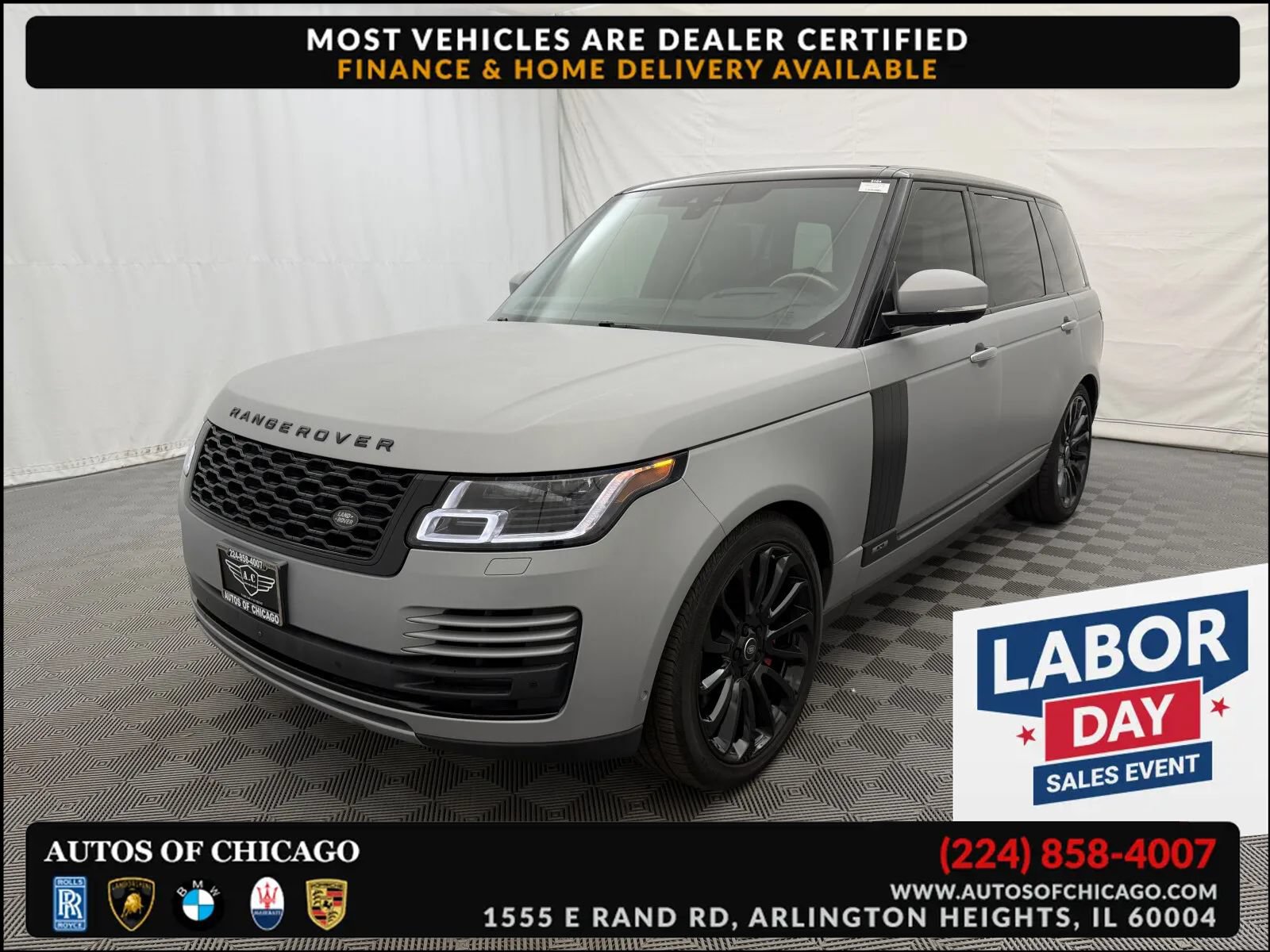Used 2018 Land Rover Range Rover Long Wheelbase Autobiography