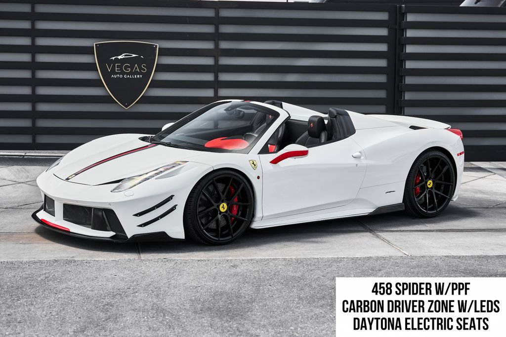 Used 2014 Ferrari 458 Spider RWD image 1