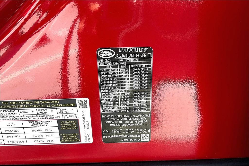 Certified 2023 Land Rover Range Rover Sport SE AWD/4WD image 17