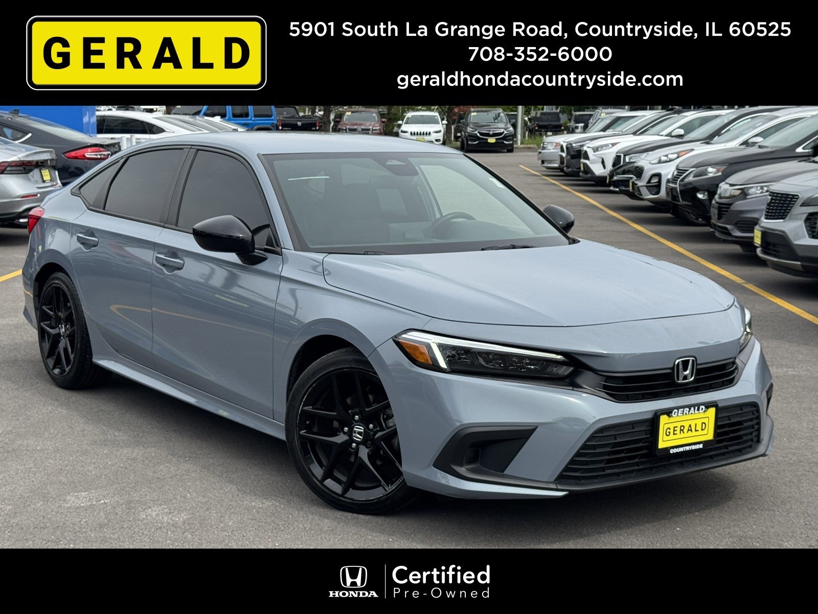 Certified 2023 Honda Civic Sport image 1
