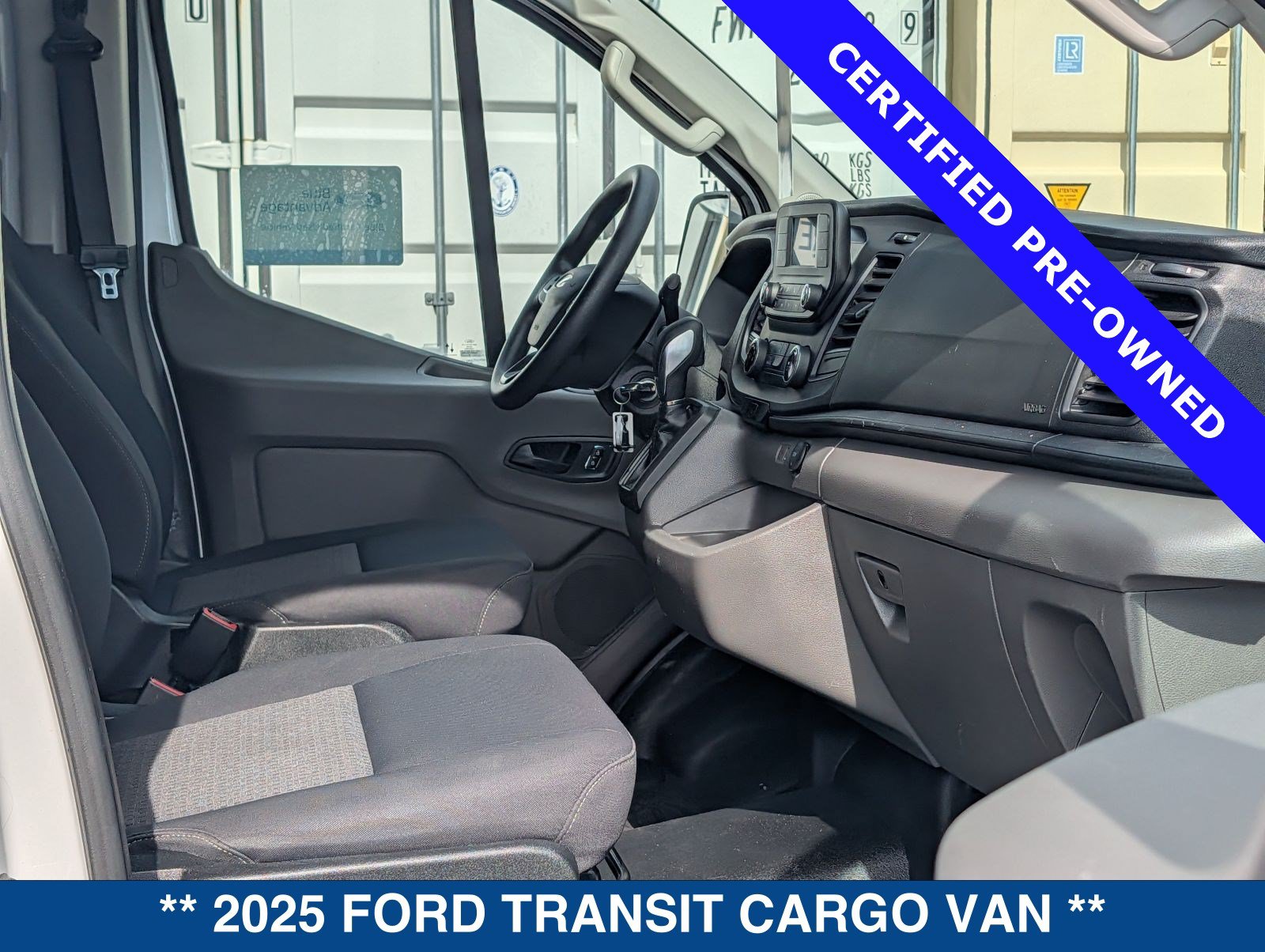 Certified 2025 Ford Transit 250 Low Roof w/ Exterior Upgrade Package RWD image 16