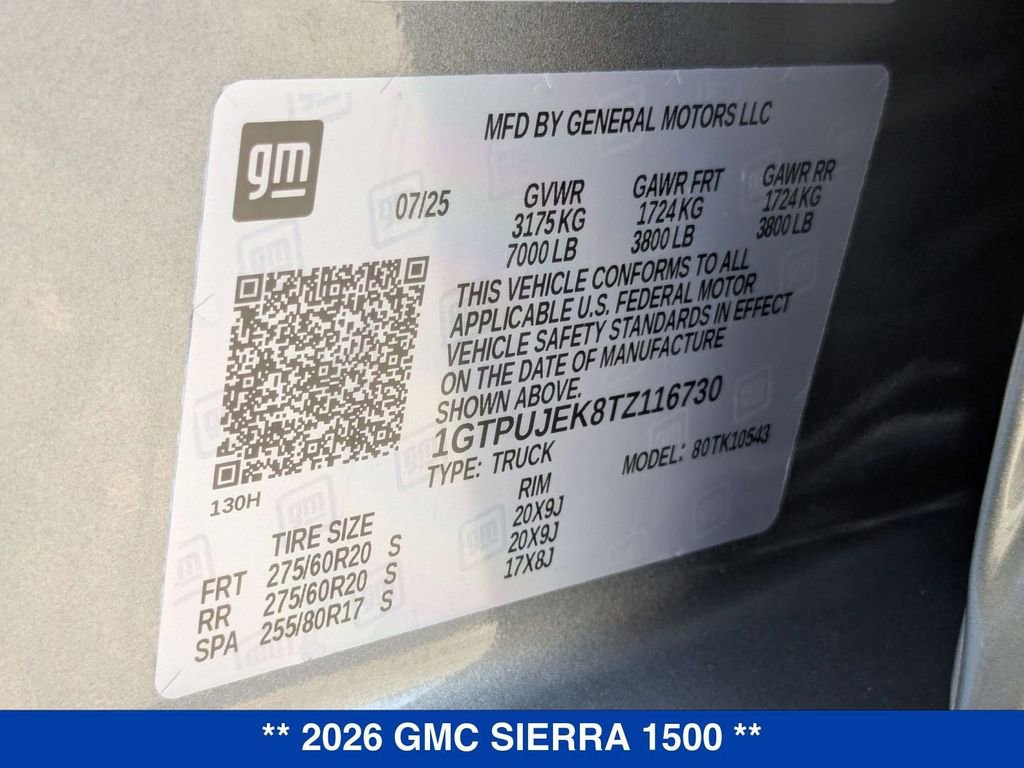 New 2026 GMC Sierra 1500 Elevation image 38