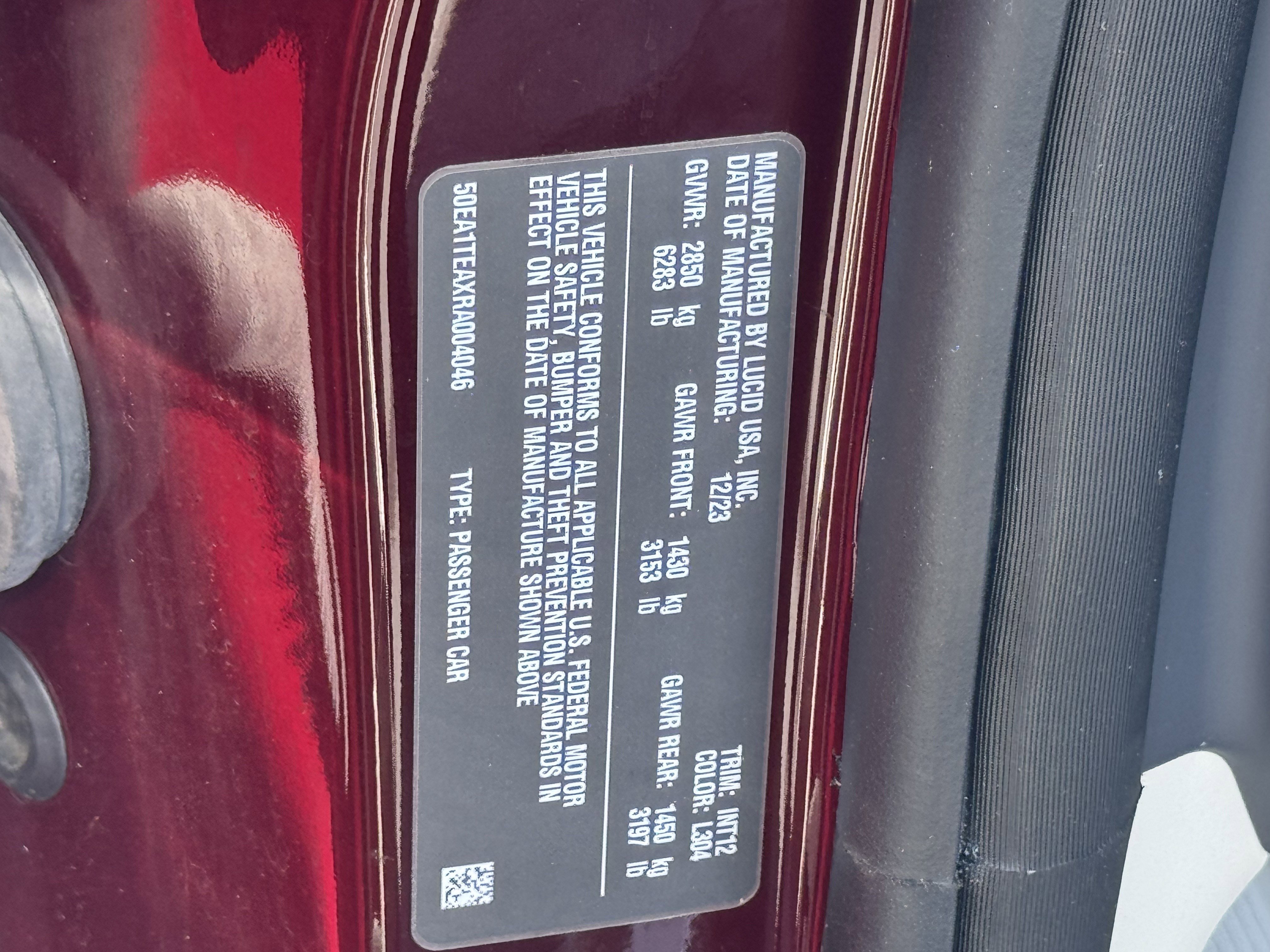 Used 2024 Lucid Air Touring image 46