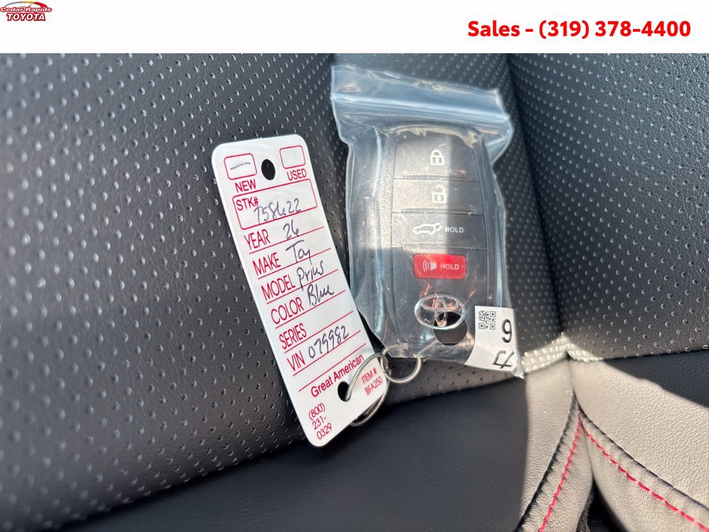New 2026 Toyota Prius Plug-In Hybrid w/ Limited Premium Package FWD image 20
