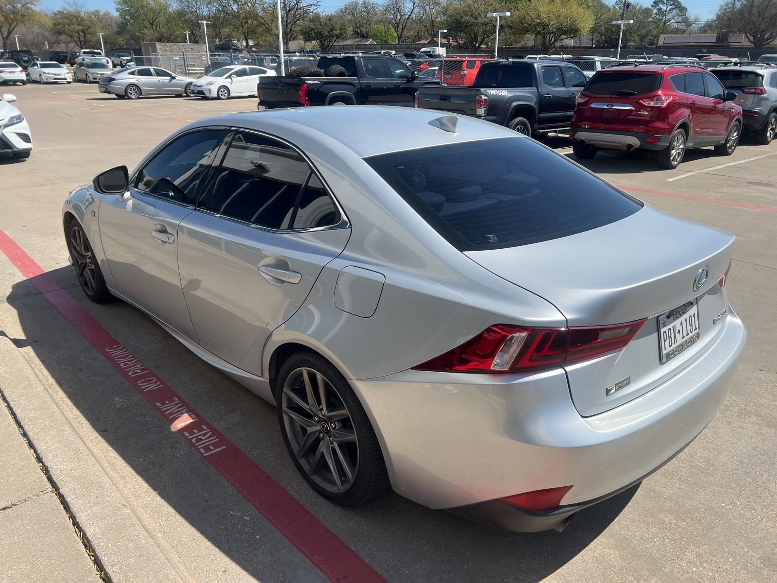 Used 2015 Lexus IS 250 w/ F-Sport Package RWD image 3