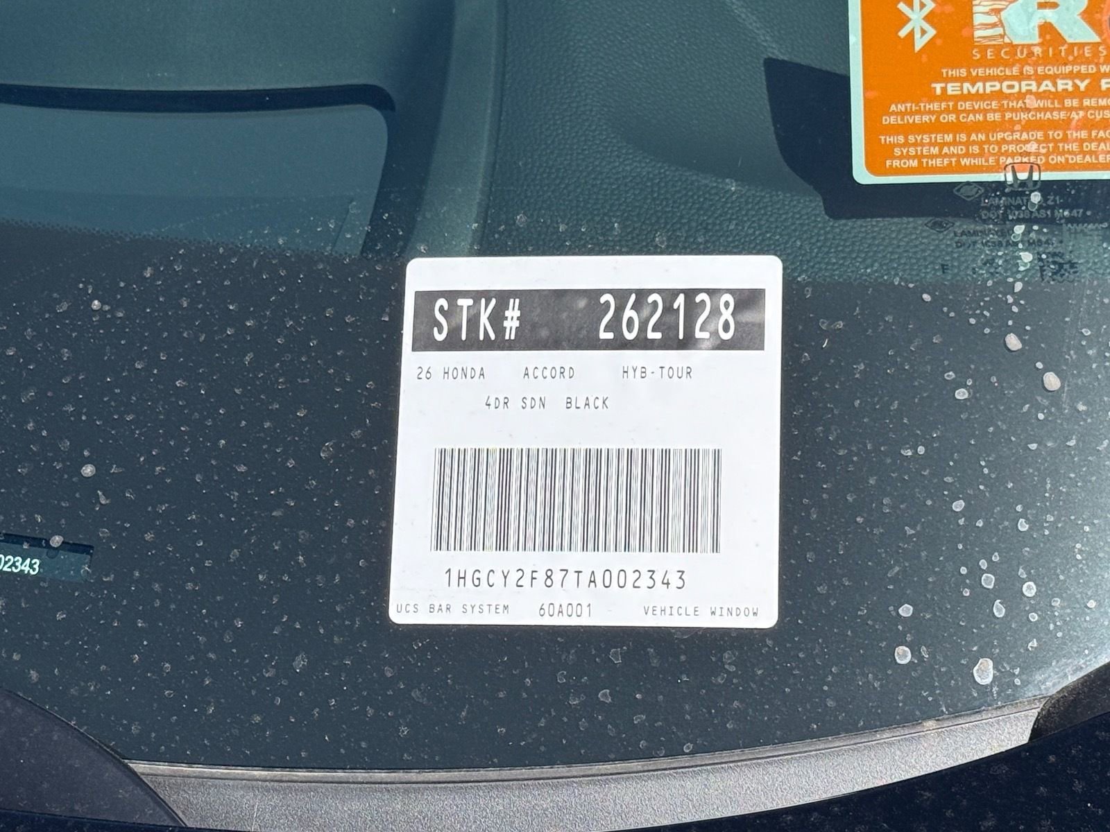 New 2026 Honda Accord Touring image 26