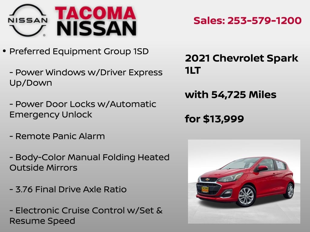 Used 2021 Chevrolet Spark LT image 6