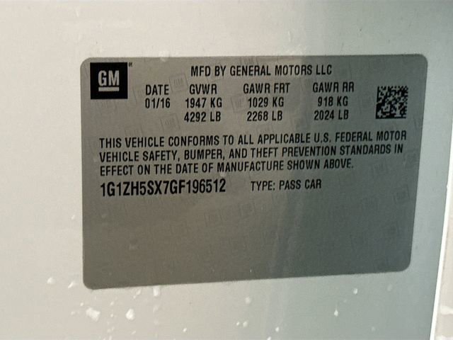 Used 2016 Chevrolet Malibu Premier w/ Driver Confidence Package II FWD image 34