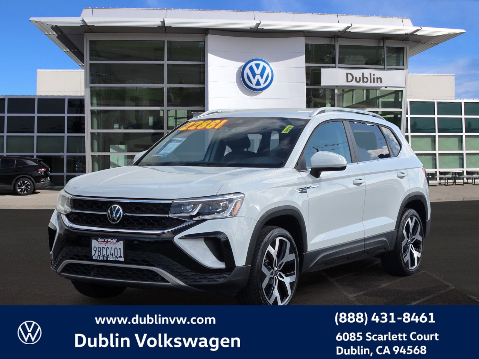 Used 2022 Volkswagen Taos SEL AWD/4WD image 8