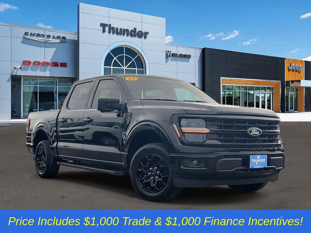 Used 2024 Ford F150 XLT w/ XLT Black Appearance Package image 1