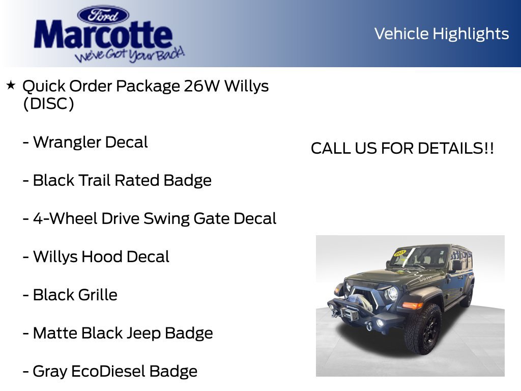 Used 2021 Jeep Wrangler Unlimited Sport AWD/4WD image 25