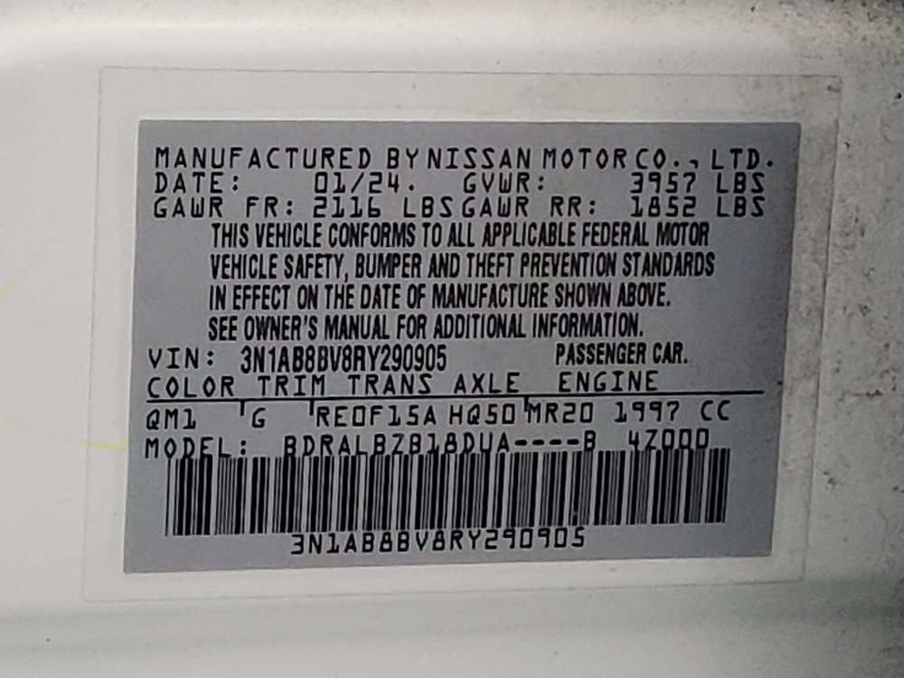 Used 2024 Nissan Sentra S FWD image 33