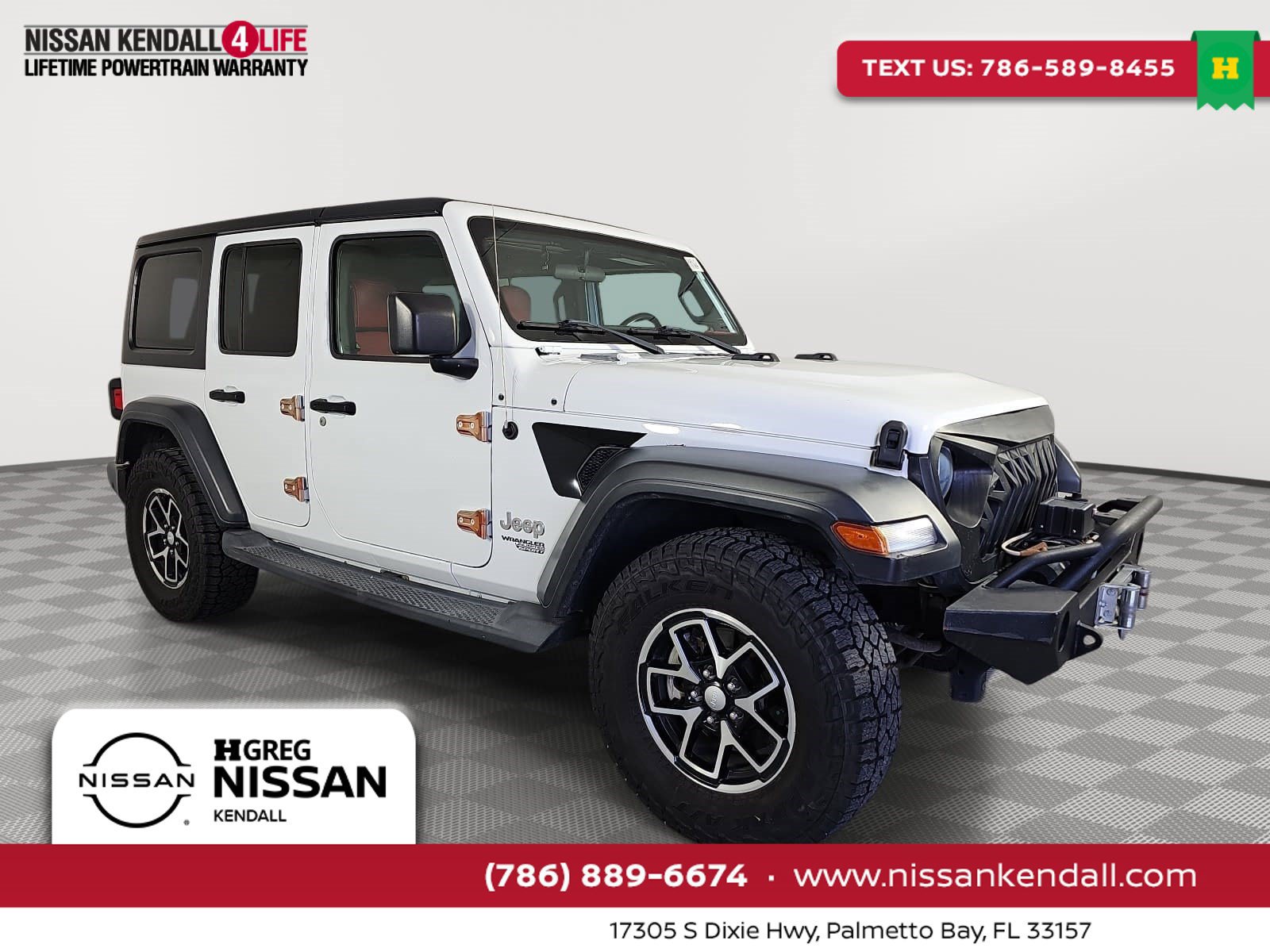 Used 2019 Jeep Wrangler Unlimited Sport S AWD/4WD image 1