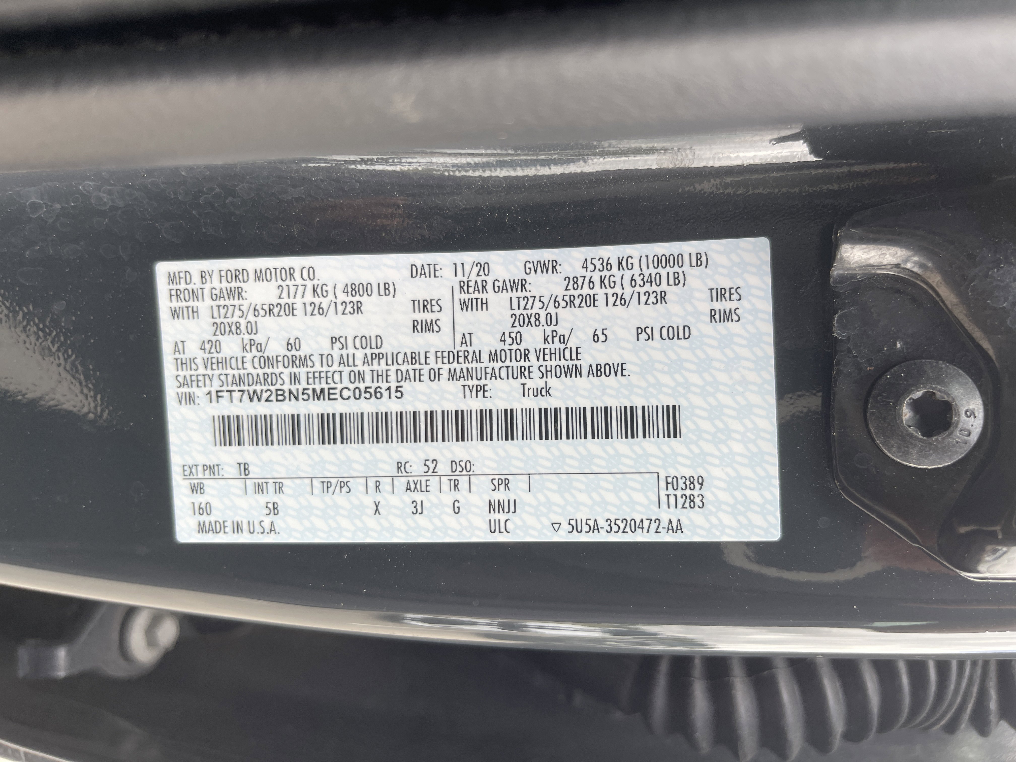 Used 2021 Ford F250 Lariat w/ Lariat Value Package image 5