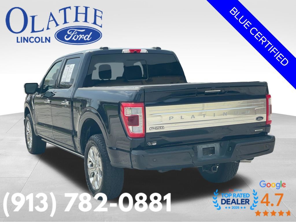 Certified 2023 Ford F150 Platinum w/ Equipment Group 701A High AWD/4WD image 4