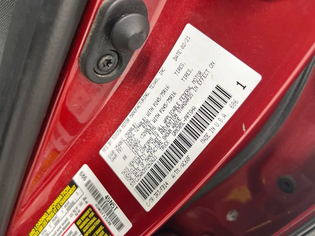 Used 2021 Toyota Tacoma SR AWD/4WD image 27