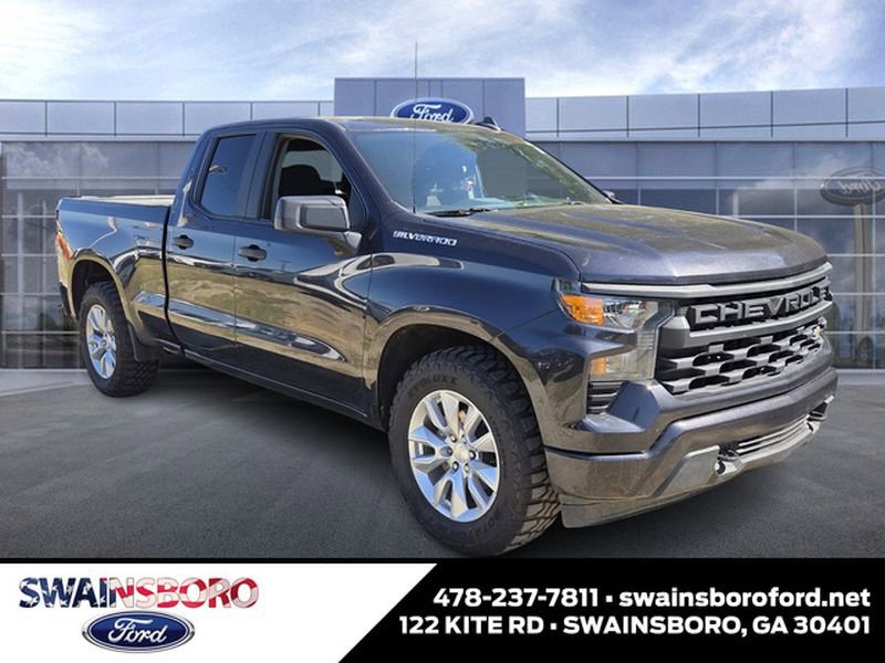 Used 2022 Chevrolet Silverado 1500 Custom RWD image 1