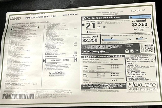 New 2026 Jeep Wrangler Sport S image 14