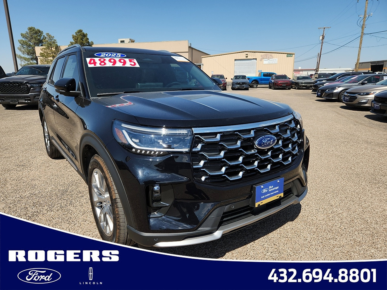 Certified 2025 Ford Explorer Platinum