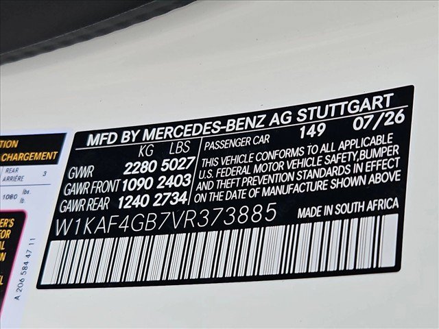 New 2027 Mercedes-Benz C 300 Sedan image 17