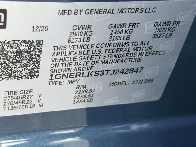 New 2026 Chevrolet Traverse RS w/ LPO, Floor Liner Package image 21