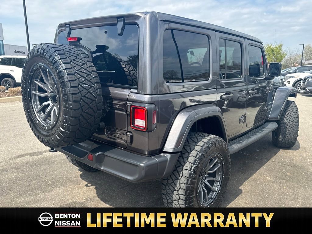 Used 2021 Jeep Wrangler Unlimited Sahara w/ Uconnect 4C Nav & Sound Group image 8