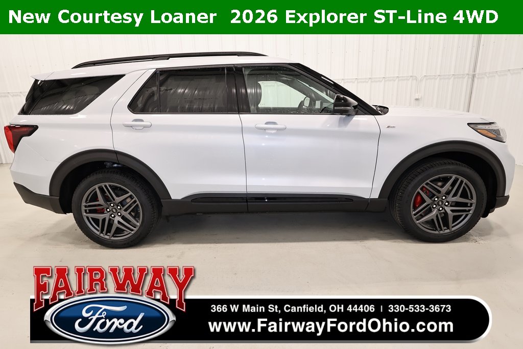 New 2026 Ford Explorer ST-Line w/ ST-Line Street Pack