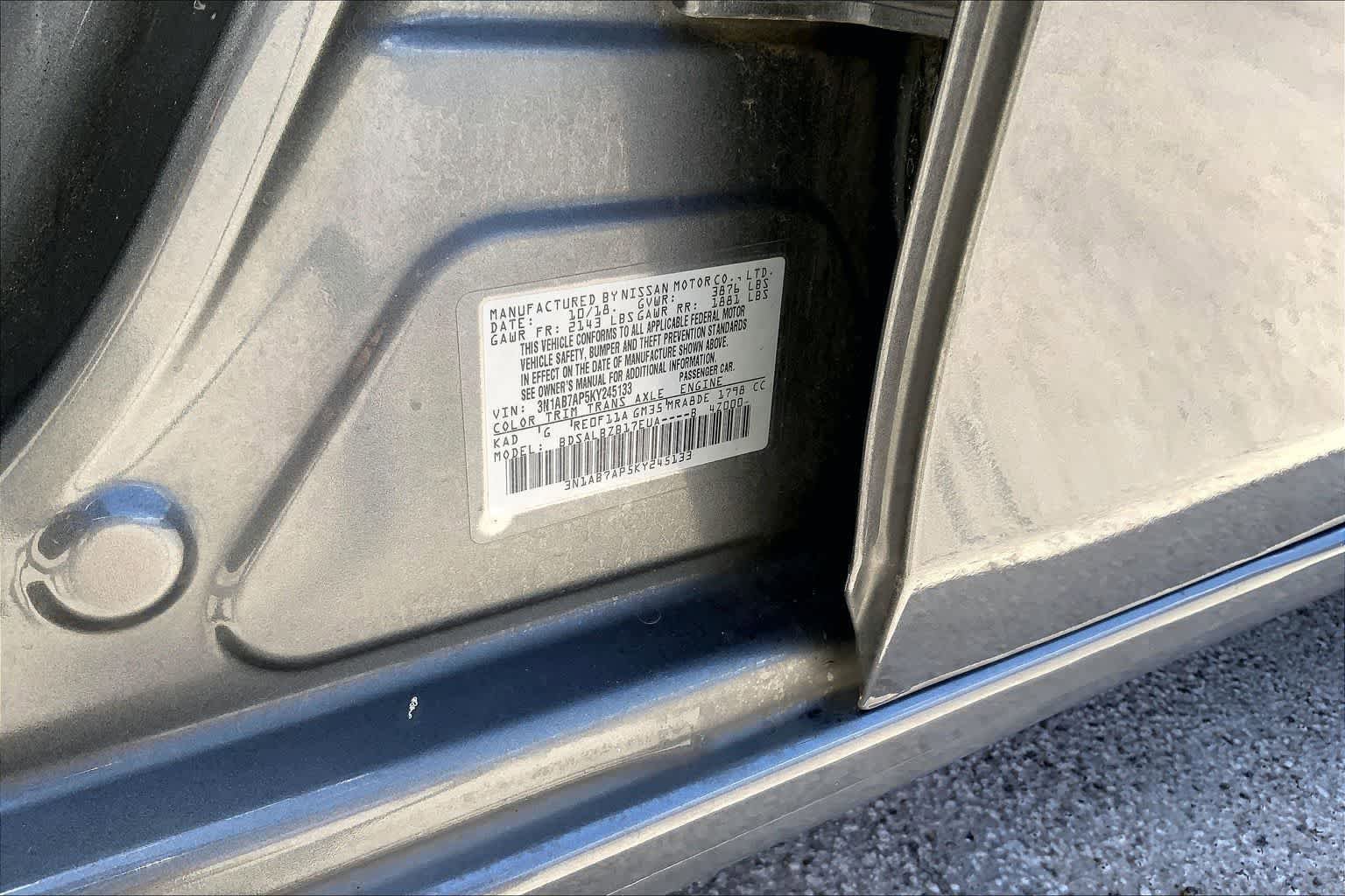 Used 2019 Nissan Sentra S FWD image 20
