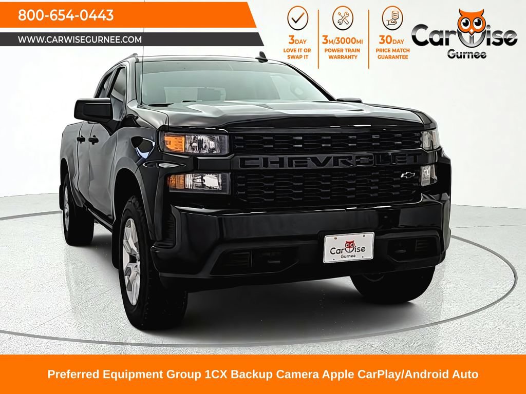 Used 2020 Chevrolet Silverado 1500 Custom w/ Custom Value Package