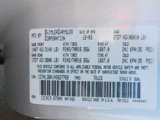 Used 2004 Dodge Dakota Sport w/ PWR Convenience Group image 18