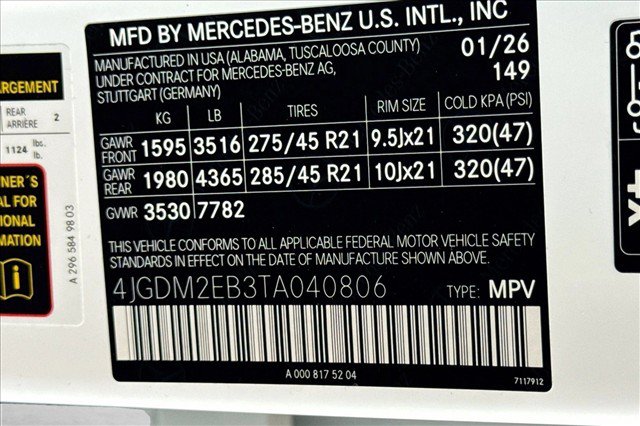 New 2026 Mercedes-Benz EQS 400 4MATIC SUV image 30