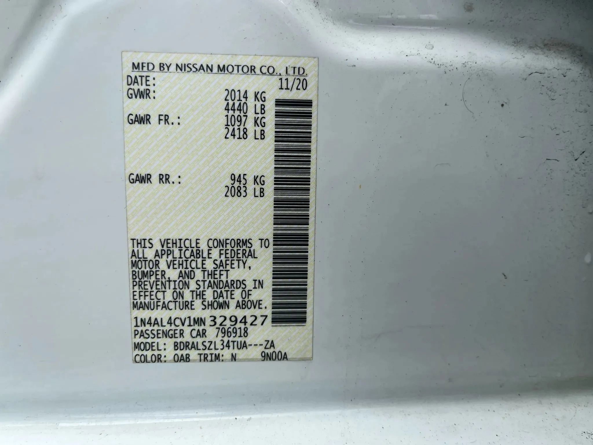 Used 2021 Nissan Altima 2.0 SR image 28