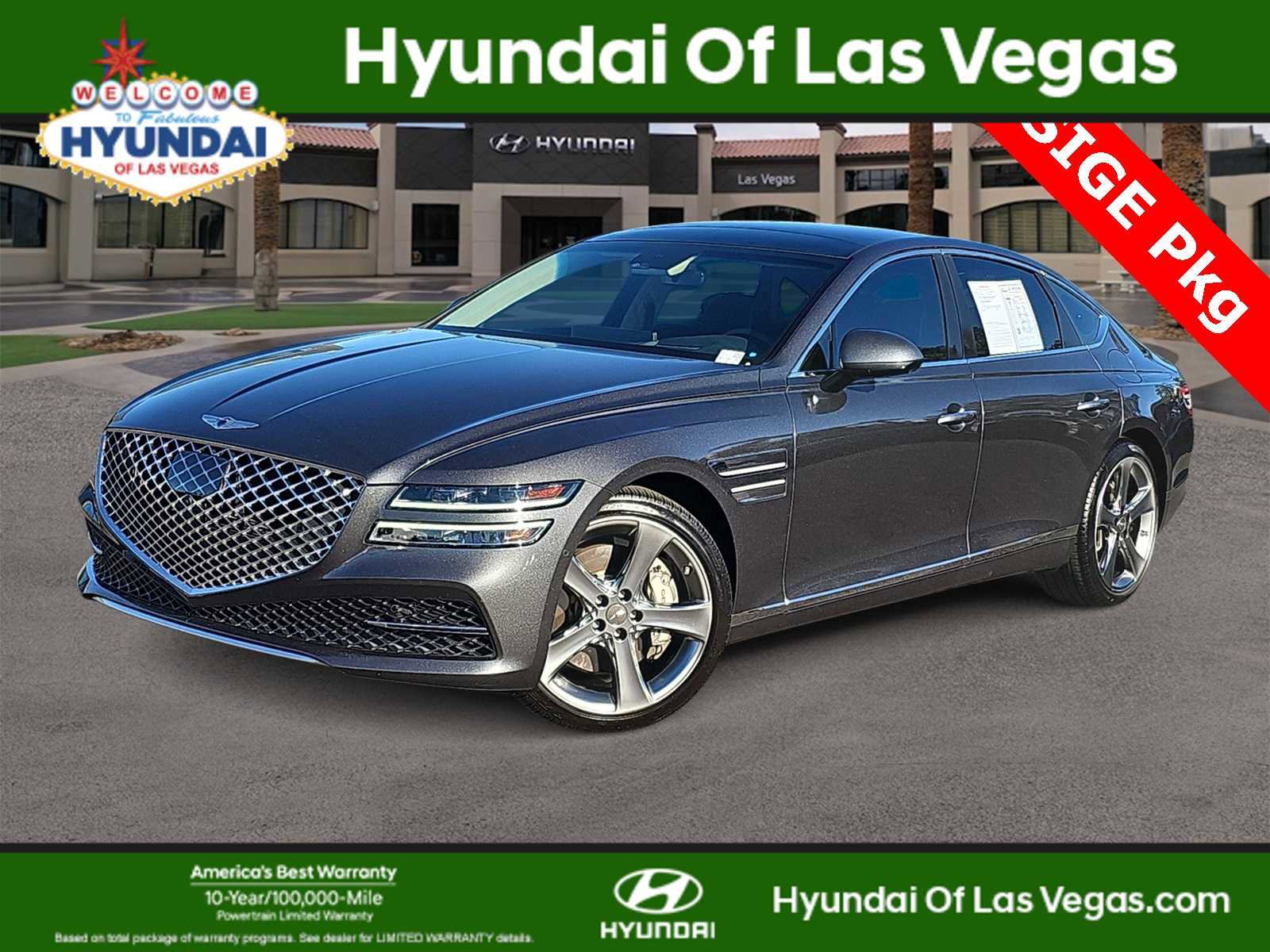 Used 2021 Genesis G80 3.5T w/ Prestige Package