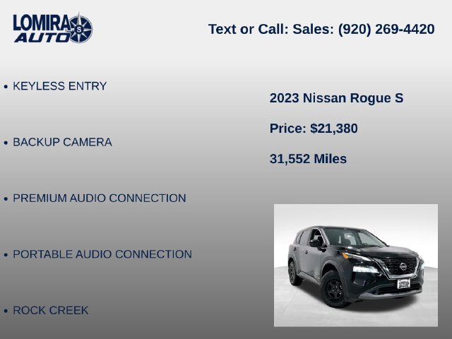 Used 2023 Nissan Rogue S AWD/4WD image 14