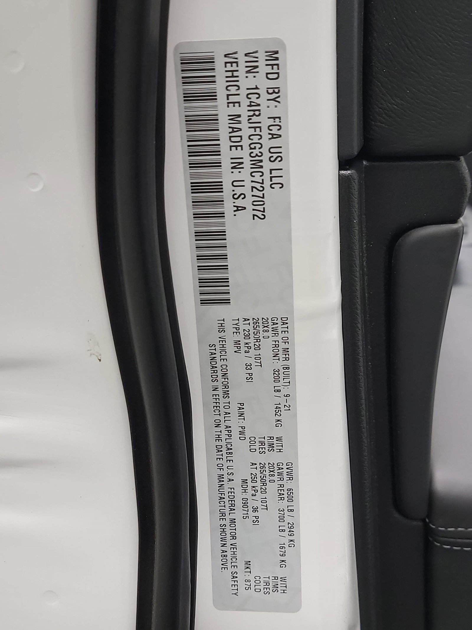 Used 2021 Jeep Grand Cherokee Overland image 33