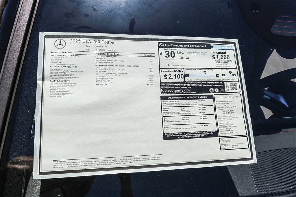 New 2025 Mercedes-Benz CLA 250 image 32