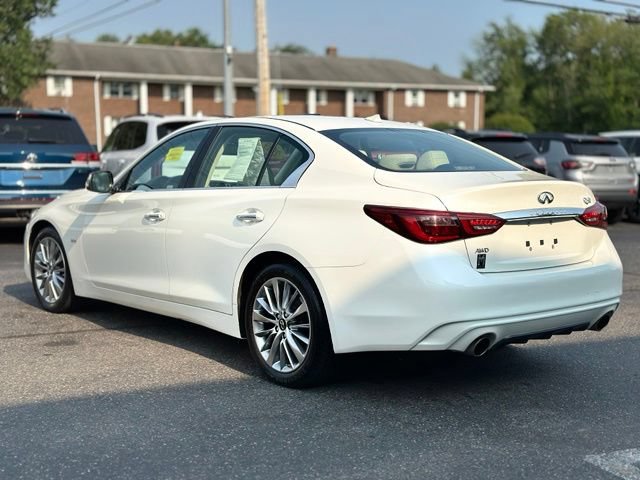 Used 2019 INFINITI Q50 Luxe w/ Essential Package (3.0T Luxe) AWD/4WD image 3