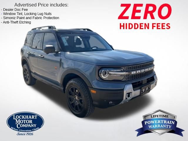 New 2025 Ford Bronco Sport Badlands w/ Badlands Tech Package AWD/4WD image 1
