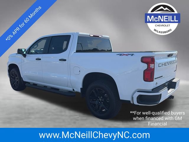 New 2026 Chevrolet Silverado 1500 Custom w/ Turbomax Blackout Package AWD/4WD image 5