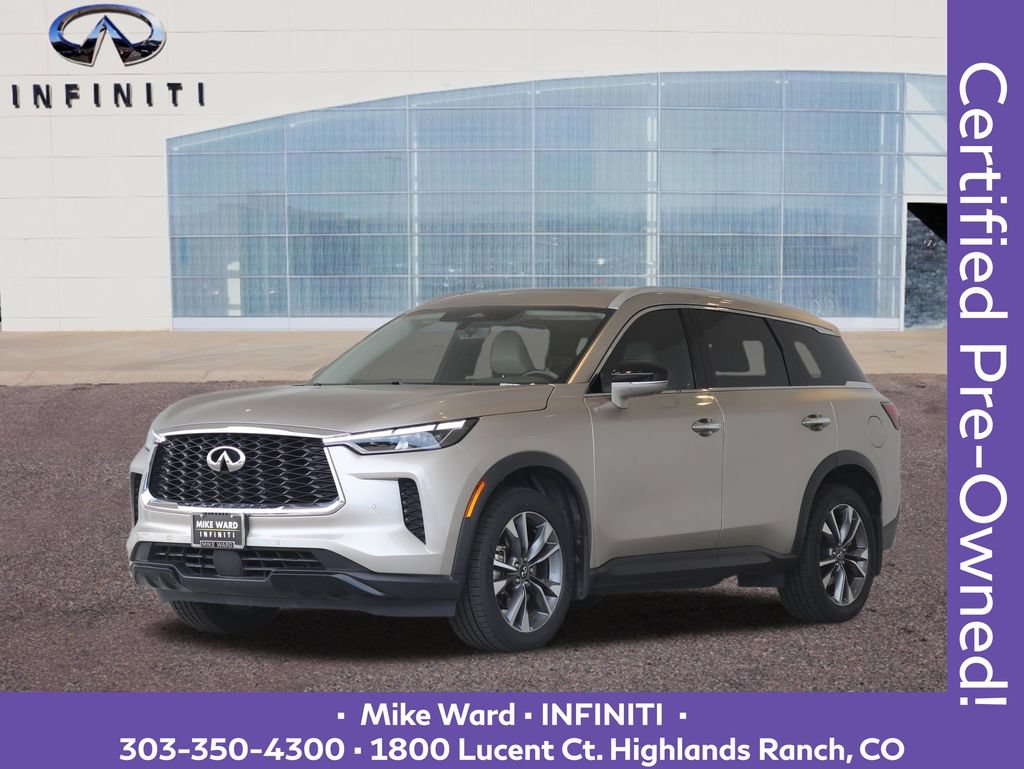 Certified 2023 INFINITI QX60 Luxe w/ Cargo Package