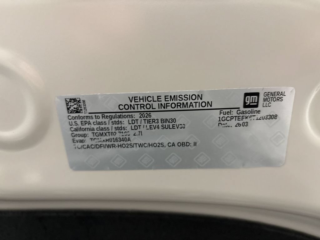 New 2026 Chevrolet Colorado Trail Boss AWD/4WD image 17