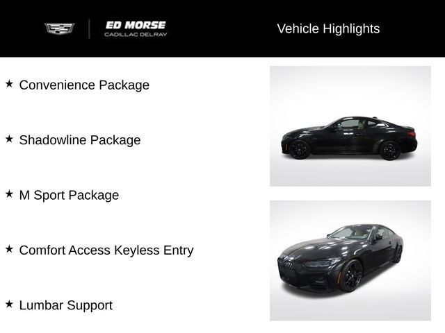 Used 2022 BMW 430i xDrive Coupe w/ M Sport Package image 25