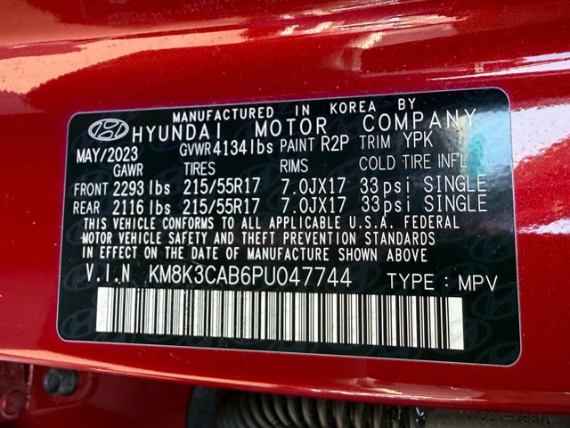 Certified 2023 Hyundai Kona SEL w/ Convenience Package AWD/4WD image 40