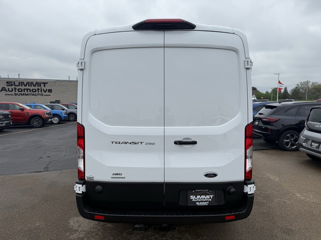 New 2025 Ford Transit 250 148 Medium Roof Extended AWD w/ Exterior Upgrade Package image 25