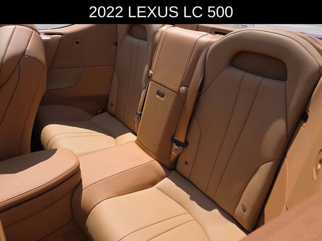 Used 2022 Lexus LC 500 Convertible w/ Touring Package RWD image 15