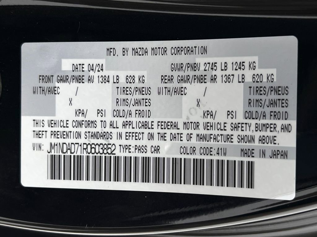 Used 2024 MAZDA MX-5 Miata Grand Touring image 26