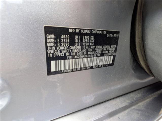 Certified 2025 Subaru Legacy Premium AWD/4WD image 22